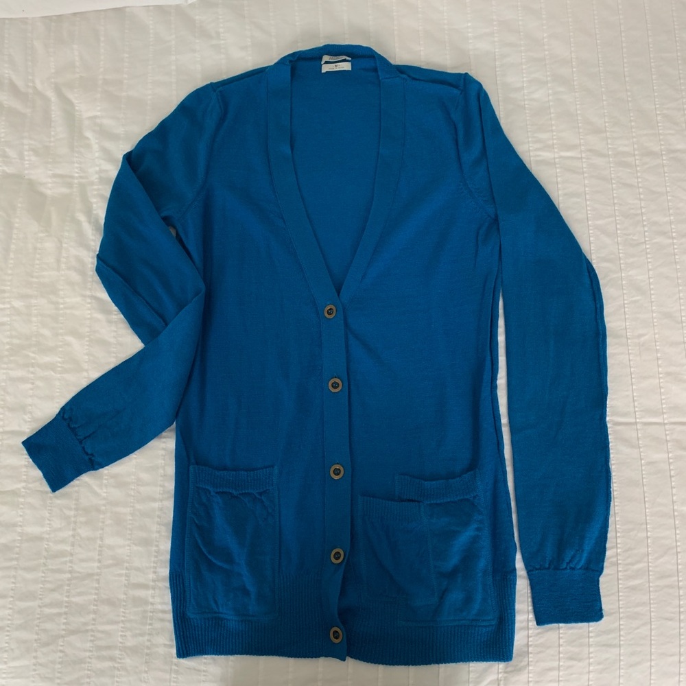 Madewell long line cardigan